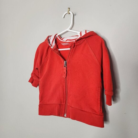 HANNA ANDERSSON Red Zip Jacket - Picture 1 of 4